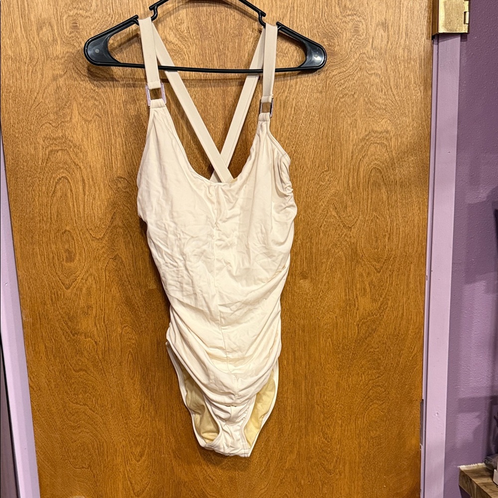 Rare vintage Elegant Cream Women's Bodysuit